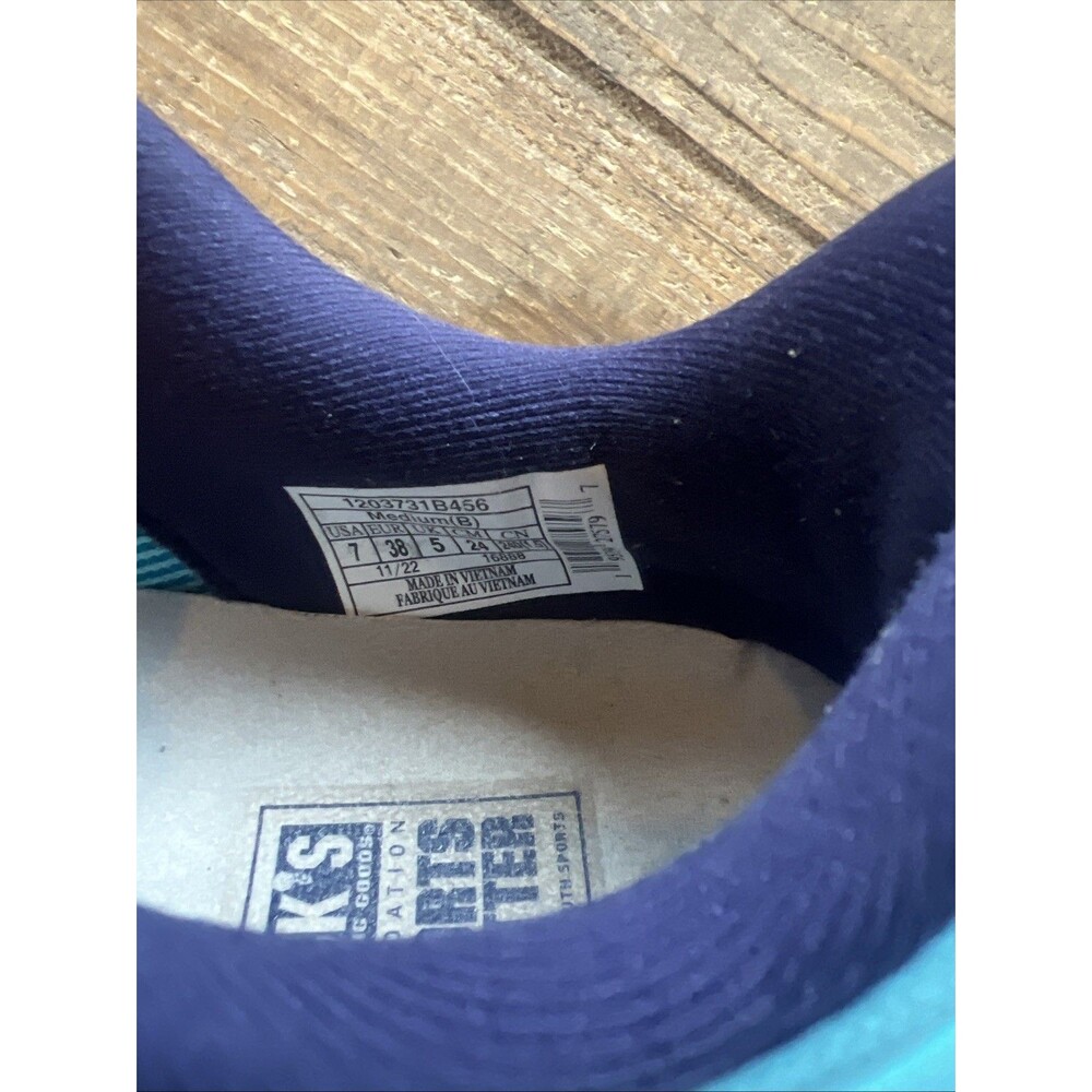 Brooks Shoes Women 7 Empower Her Launch 9 Running Blue/Eclipse/Pink Athleisure - Picture 9 of 12